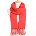 Winter Scarf Women Warm Solid Scarves Fashion Casual Scarfs For Women Casual Scarfs For Winter
