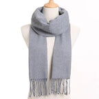 Winter Scarf Women Warm Solid Scarves Fashion Casual Scarfs For Women Casual Scarfs For Winter