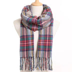 Winter Scarf Women Warm Solid Scarves Fashion Casual Scarfs For Women Casual Scarfs For Winter
