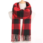 Winter Scarf Women Warm Solid Scarves Fashion Casual Scarfs For Women Casual Scarfs For Winter