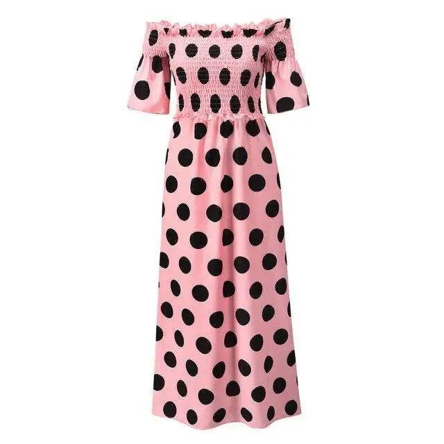 Women Summer And Autumn Fashion A-Line One-Shoulder High Waist Dresses - Fashion Summer Dresses For Women Stevvex