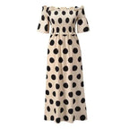 Women Summer And Autumn Fashion A-Line One-Shoulder High Waist Dresses - Fashion Summer Dresses For Women Stevvex
