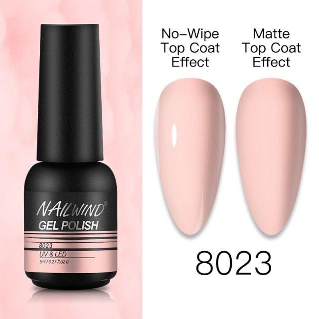 NEW TREND Modern fashion Red Gel Nail Polish For Nails  Permanent UV LED 8ml Matte Glossy High Quality Fashion Design For Women and Ladies Stevvex