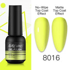NEW TREND Modern fashion Red Gel Nail Polish For Nails  Permanent UV LED 8ml Matte Glossy High Quality Fashion Design For Women and Ladies Stevvex