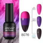 NEW TREND Modern fashion Red Gel Nail Polish For Nails  Permanent UV LED 8ml Matte Glossy High Quality Fashion Design For Women and Ladies Stevvex