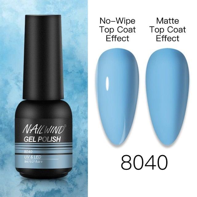 NEW TREND Modern fashion Red Gel Nail Polish For Nails  Permanent UV LED 8ml Matte Glossy High Quality Fashion Design For Women and Ladies Stevvex