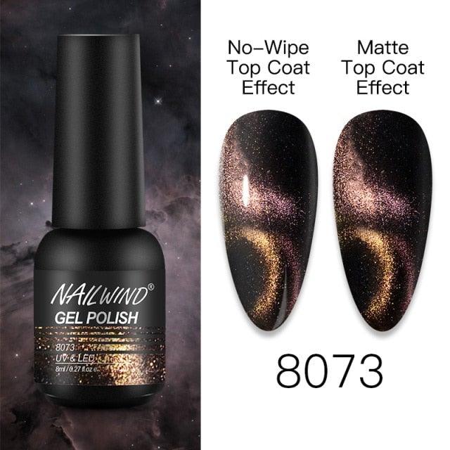 NEW TREND Modern fashion Red Gel Nail Polish For Nails  Permanent UV LED 8ml Matte Glossy High Quality Fashion Design For Women and Ladies Stevvex