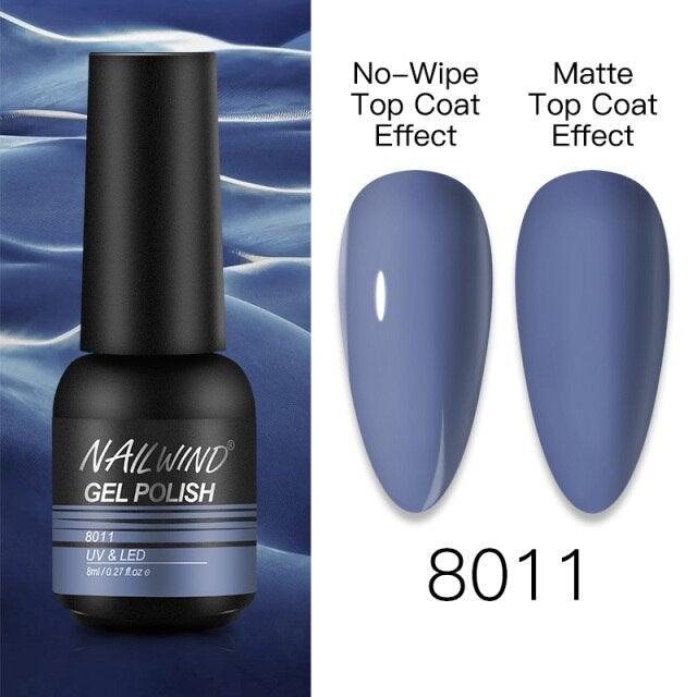 NEW TREND Modern fashion Red Gel Nail Polish For Nails  Permanent UV LED 8ml Matte Glossy High Quality Fashion Design For Women and Ladies Stevvex