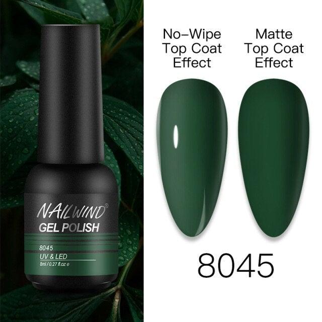 NEW TREND Modern fashion Red Gel Nail Polish For Nails  Permanent UV LED 8ml Matte Glossy High Quality Fashion Design For Women and Ladies Stevvex
