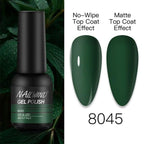 NEW TREND Modern fashion Red Gel Nail Polish For Nails  Permanent UV LED 8ml Matte Glossy High Quality Fashion Design For Women and Ladies Stevvex