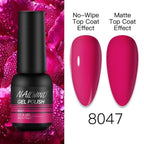 NEW TREND Modern fashion Red Gel Nail Polish For Nails  Permanent UV LED 8ml Matte Glossy High Quality Fashion Design For Women and Ladies Stevvex