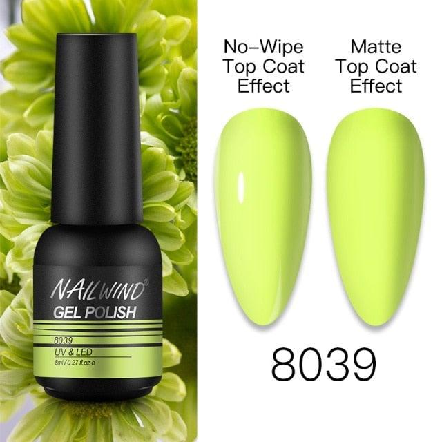 NEW TREND Modern fashion Red Gel Nail Polish For Nails  Permanent UV LED 8ml Matte Glossy High Quality Fashion Design For Women and Ladies Stevvex