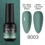 NEW TREND Modern fashion Red Gel Nail Polish For Nails  Permanent UV LED 8ml Matte Glossy High Quality Fashion Design For Women and Ladies Stevvex