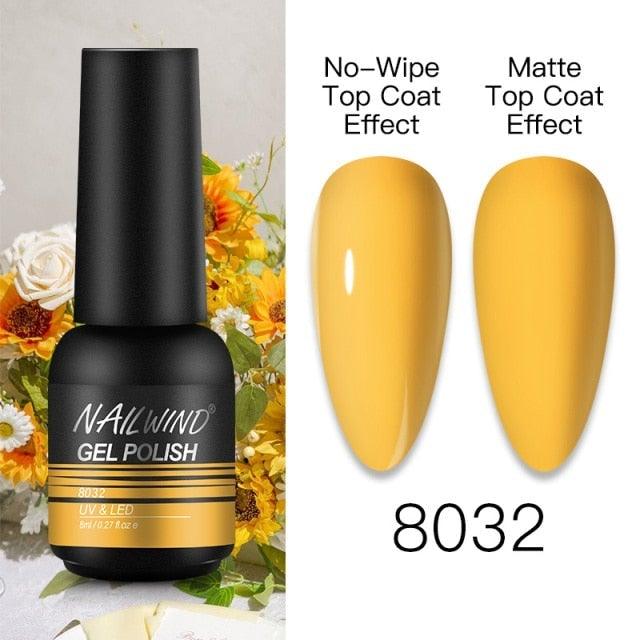 NEW TREND Modern fashion Red Gel Nail Polish For Nails  Permanent UV LED 8ml Matte Glossy High Quality Fashion Design For Women and Ladies Stevvex