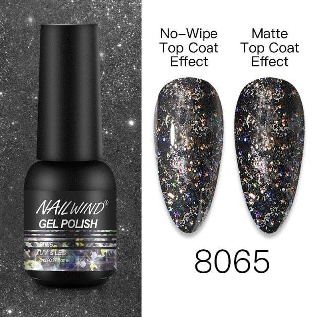 NEW TREND Modern fashion Red Gel Nail Polish For Nails  Permanent UV LED 8ml Matte Glossy High Quality Fashion Design For Women and Ladies Stevvex