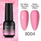 NEW TREND Modern fashion Red Gel Nail Polish For Nails  Permanent UV LED 8ml Matte Glossy High Quality Fashion Design For Women and Ladies Stevvex