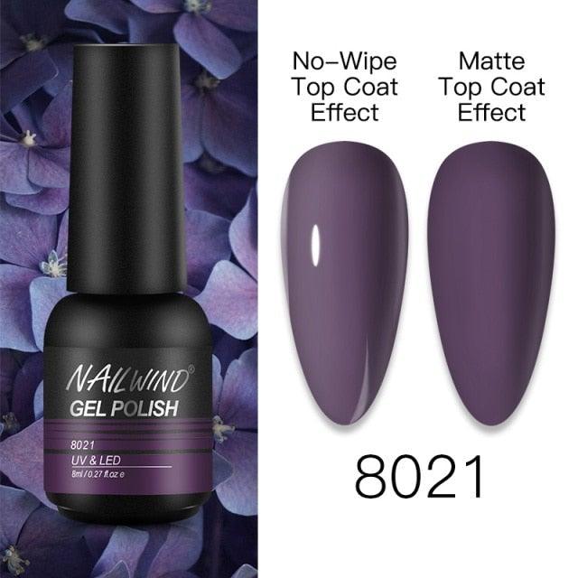 NEW TREND Modern fashion Red Gel Nail Polish For Nails  Permanent UV LED 8ml Matte Glossy High Quality Fashion Design For Women and Ladies Stevvex