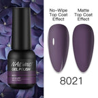 NEW TREND Modern fashion Red Gel Nail Polish For Nails  Permanent UV LED 8ml Matte Glossy High Quality Fashion Design For Women and Ladies Stevvex