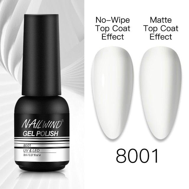 NEW TREND Modern fashion Red Gel Nail Polish For Nails  Permanent UV LED 8ml Matte Glossy High Quality Fashion Design For Women and Ladies Stevvex