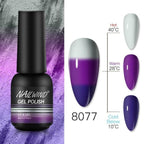 NEW TREND Modern fashion Red Gel Nail Polish For Nails  Permanent UV LED 8ml Matte Glossy High Quality Fashion Design For Women and Ladies Stevvex