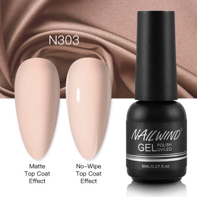 NEW TREND Modern fashion Red Gel Nail Polish For Nails  Permanent UV LED 8ml Matte Glossy High Quality Fashion Design For Women and Ladies Stevvex