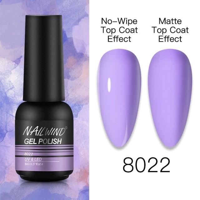 NEW TREND Modern fashion Red Gel Nail Polish For Nails  Permanent UV LED 8ml Matte Glossy High Quality Fashion Design For Women and Ladies Stevvex