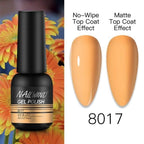 NEW TREND Modern fashion Red Gel Nail Polish For Nails  Permanent UV LED 8ml Matte Glossy High Quality Fashion Design For Women and Ladies Stevvex