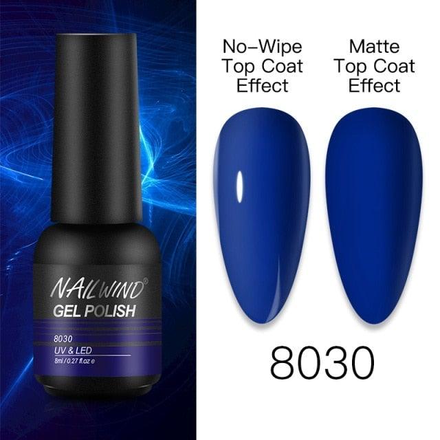 NEW TREND Modern fashion Red Gel Nail Polish For Nails  Permanent UV LED 8ml Matte Glossy High Quality Fashion Design For Women and Ladies Stevvex