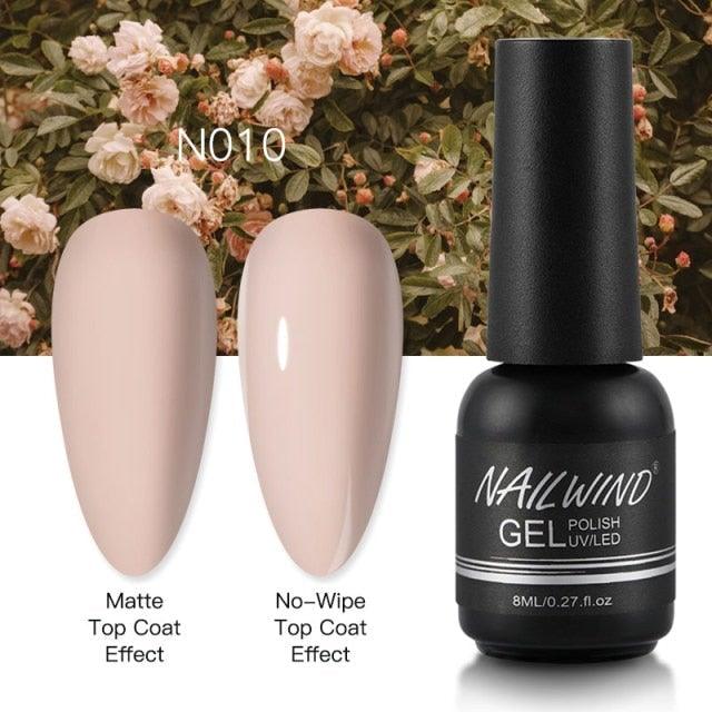 NEW TREND Modern fashion Red Gel Nail Polish For Nails  Permanent UV LED 8ml Matte Glossy High Quality Fashion Design For Women and Ladies Stevvex