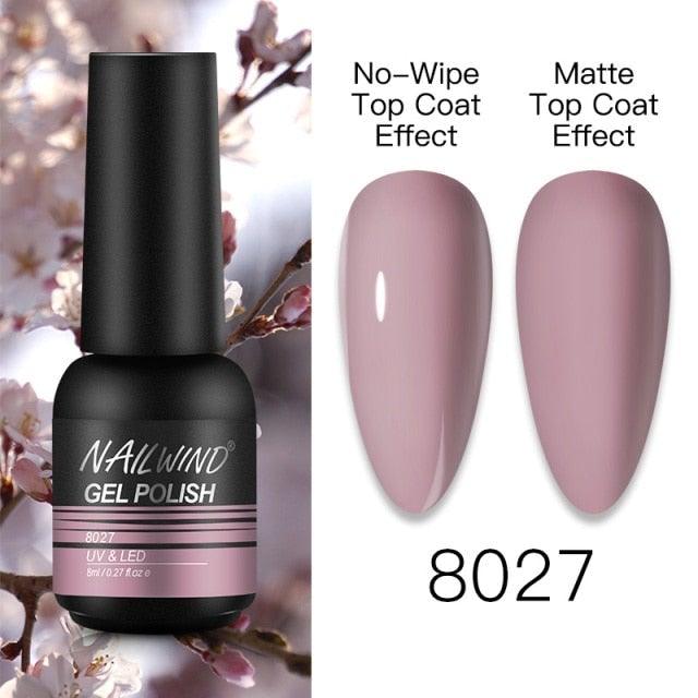 NEW TREND Modern fashion Red Gel Nail Polish For Nails  Permanent UV LED 8ml Matte Glossy High Quality Fashion Design For Women and Ladies Stevvex