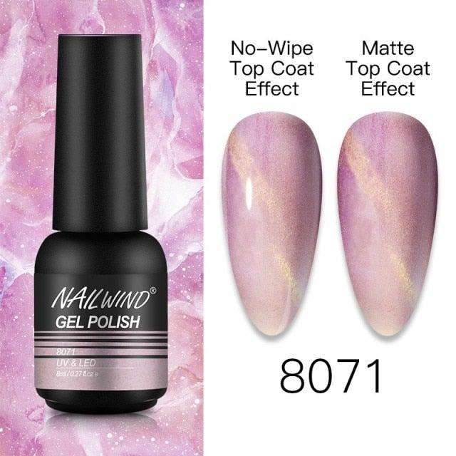NEW TREND Modern fashion Red Gel Nail Polish For Nails  Permanent UV LED 8ml Matte Glossy High Quality Fashion Design For Women and Ladies Stevvex