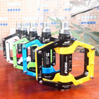 New Bicycle Pedals magnesium Aluminum alloy Pedal MTB Road Bike Pedals 5 colors optional  Pedals Mountain Bike Pedals Lightweight Alloy Fiber Bicycle Platform Pedals Stevvex