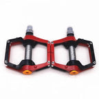 New Bicycle Pedals magnesium Aluminum alloy Pedal MTB Road Bike Pedals 5 colors optional  Pedals Mountain Bike Pedals Lightweight Alloy Fiber Bicycle Platform Pedals Stevvex