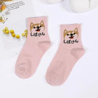 2022 New Fashion Cartoon Patterned Short Funny Cotton Socks Cute Animal Dinosaur Socks For Ladies Funny College Wind Concise Socks For Men And Women Stevvex