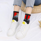 2022 New Fashion Cartoon Patterned Short Funny Cotton Socks Cute Animal Dinosaur Socks For Ladies Funny College Wind Concise Socks For Men And Women Stevvex