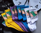 2022 New Fashion Cartoon Patterned Short Funny Cotton Socks Cute Animal Dinosaur Socks For Ladies Funny College Wind Concise Socks For Men And Women Stevvex