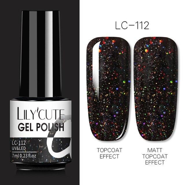 2022 New Fashion Purple Womens Nail Gel 7ml Permanent UV LED Base Matte Glossy Luxury Colorful Effect Nail Gel for Women and Girls Stevvex