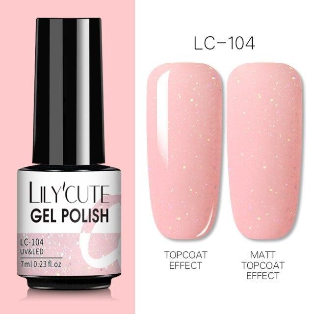 2022 New Fashion Purple Womens Nail Gel 7ml Permanent UV LED Base Matte Glossy Luxury Colorful Effect Nail Gel for Women and Girls Stevvex