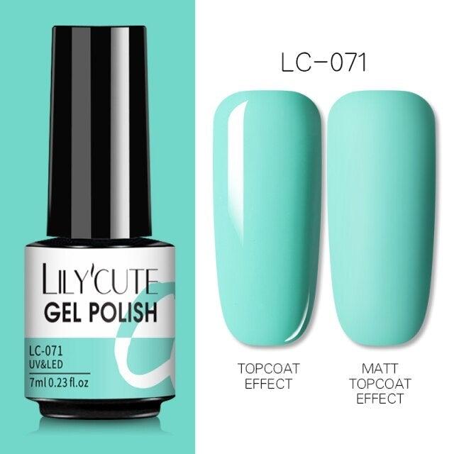 2022 New Fashion Purple Womens Nail Gel 7ml Permanent UV LED Base Matte Glossy Luxury Colorful Effect Nail Gel for Women and Girls Stevvex