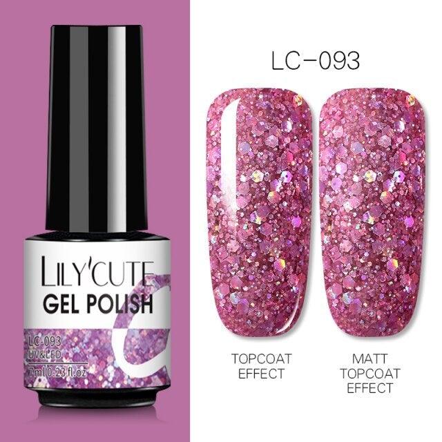 2022 New Fashion Purple Womens Nail Gel 7ml Permanent UV LED Base Matte Glossy Luxury Colorful Effect Nail Gel for Women and Girls Stevvex