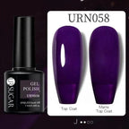 TREND Matte 7.5ML Nail Gel Polish Base Matte Coat UV LED Home Manicure Luxury Matte Design Luxury Nail Gel For Womens and Girls Stevvex