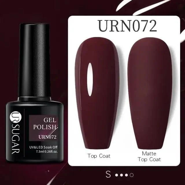 TREND Matte 7.5ML Nail Gel Polish Base Matte Coat UV LED Home Manicure Luxury Matte Design Luxury Nail Gel For Womens and Girls Stevvex