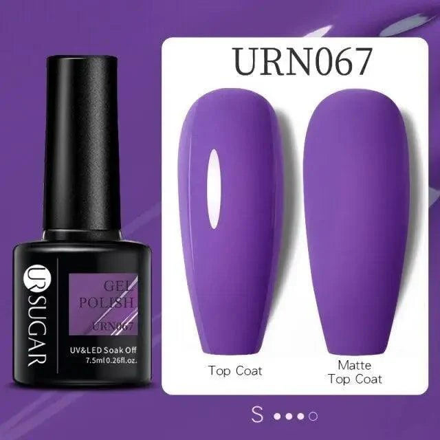 TREND Matte 7.5ML Nail Gel Polish Base Matte Coat UV LED Home Manicure Luxury Matte Design Luxury Nail Gel For Womens and Girls Stevvex