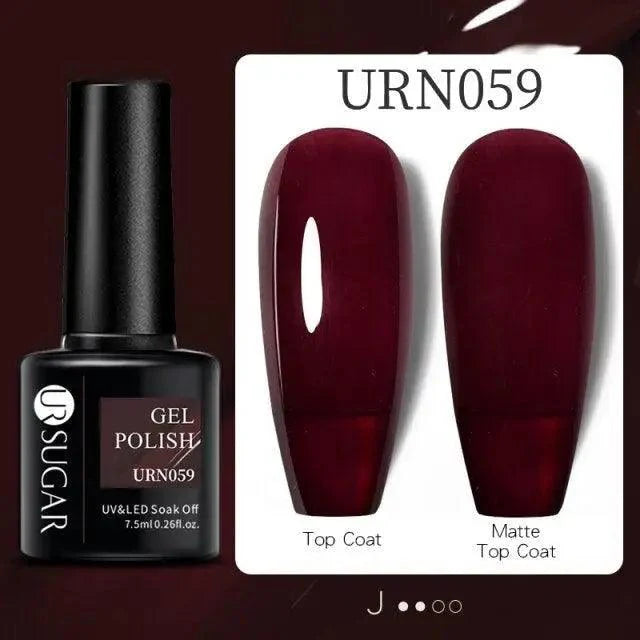 TREND Matte 7.5ML Nail Gel Polish Base Matte Coat UV LED Home Manicure Luxury Matte Design Luxury Nail Gel For Womens and Girls Stevvex