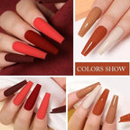 TREND Matte 7.5ML Nail Gel Polish Base Matte Coat UV LED Home Manicure Luxury Matte Design Luxury Nail Gel For Womens and Girls Stevvex