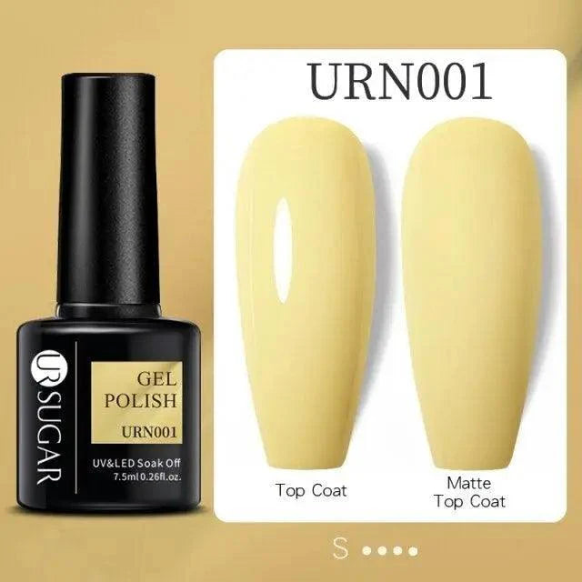 TREND Matte 7.5ML Nail Gel Polish Base Matte Coat UV LED Home Manicure Luxury Matte Design Luxury Nail Gel For Womens and Girls Stevvex