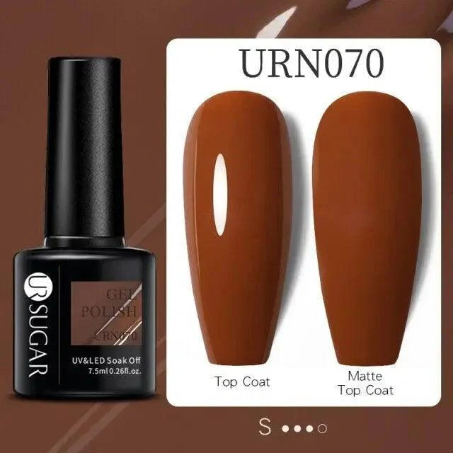 TREND Matte 7.5ML Nail Gel Polish Base Matte Coat UV LED Home Manicure Luxury Matte Design Luxury Nail Gel For Womens and Girls Stevvex