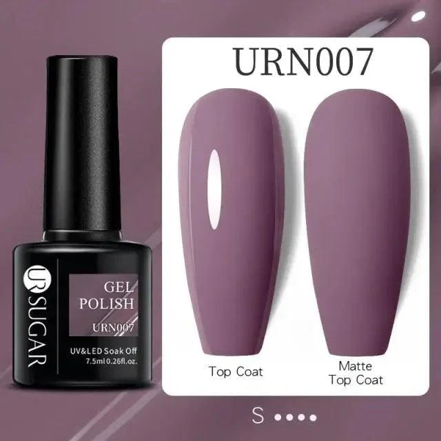 TREND Matte 7.5ML Nail Gel Polish Base Matte Coat UV LED Home Manicure Luxury Matte Design Luxury Nail Gel For Womens and Girls Stevvex