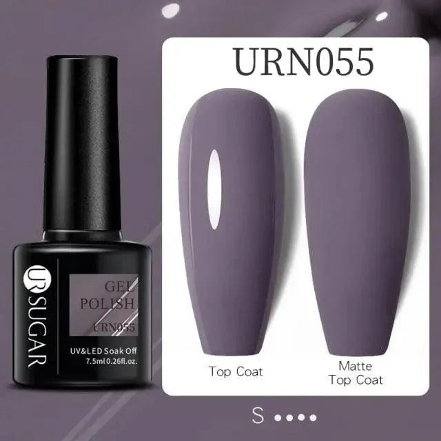 TREND Matte 7.5ML Nail Gel Polish Base Matte Coat UV LED Home Manicure Luxury Matte Design Luxury Nail Gel For Womens and Girls Stevvex