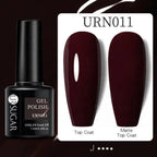 TREND Matte 7.5ML Nail Gel Polish Base Matte Coat UV LED Home Manicure Luxury Matte Design Luxury Nail Gel For Womens and Girls Stevvex